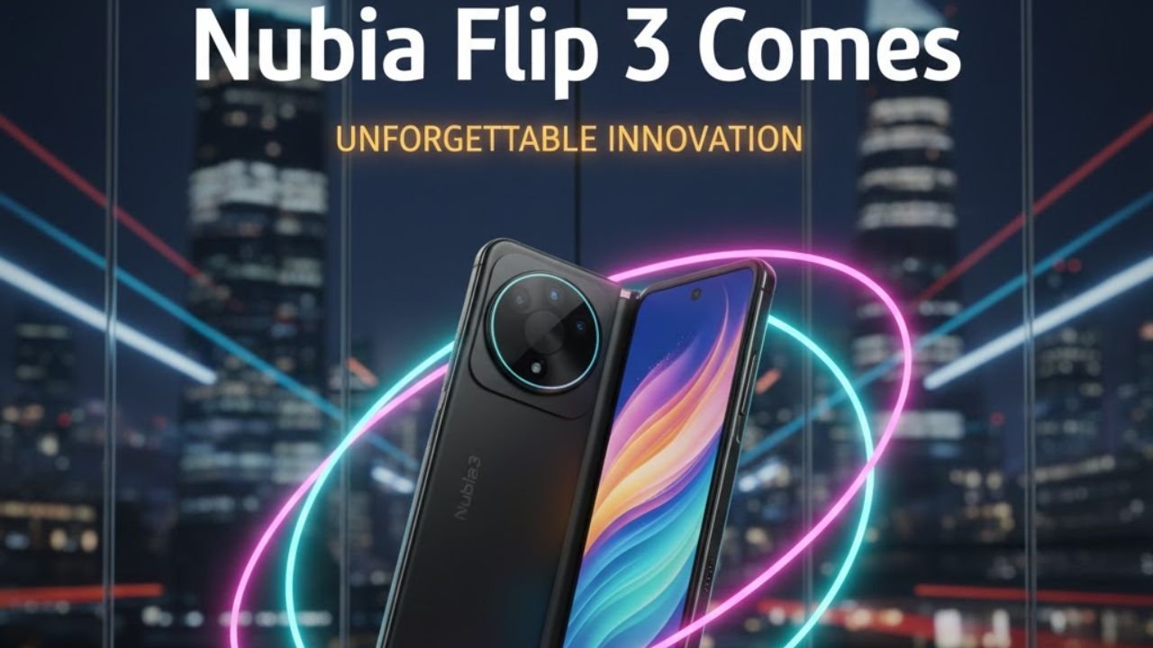 Nubia Flip 3 Comes