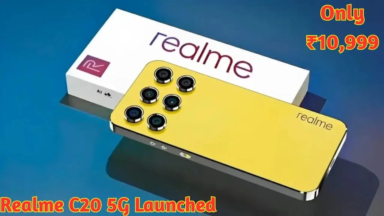 Realme C20 5G Launched