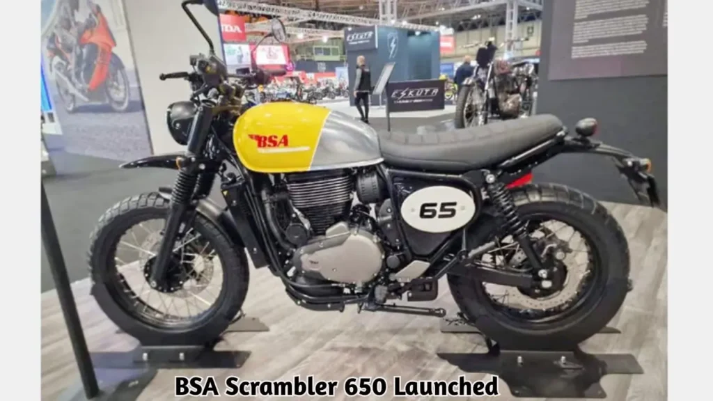 BSA Scrambler 650 Launched