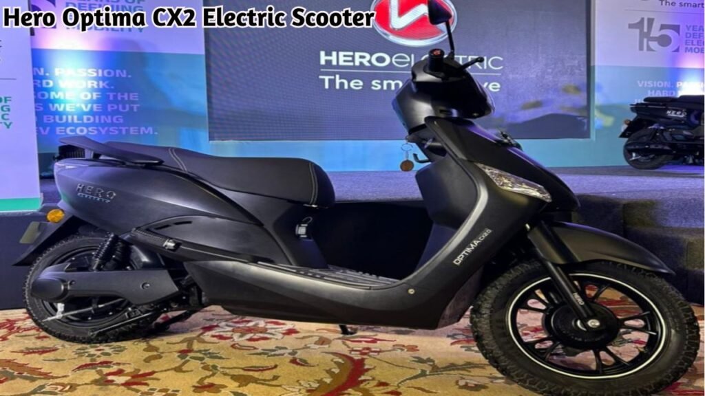 Hero Optima CX2 Electric Scooter Launched
