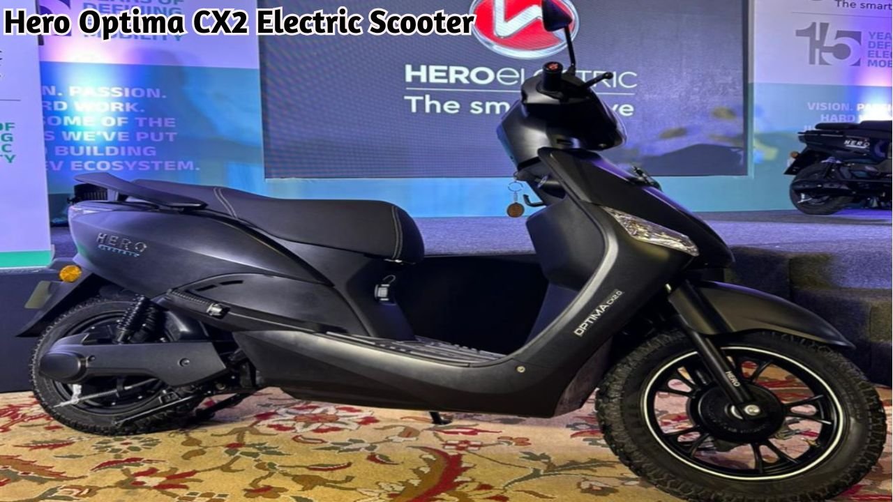 Hero Optima CX2 Electric Scooter Launched