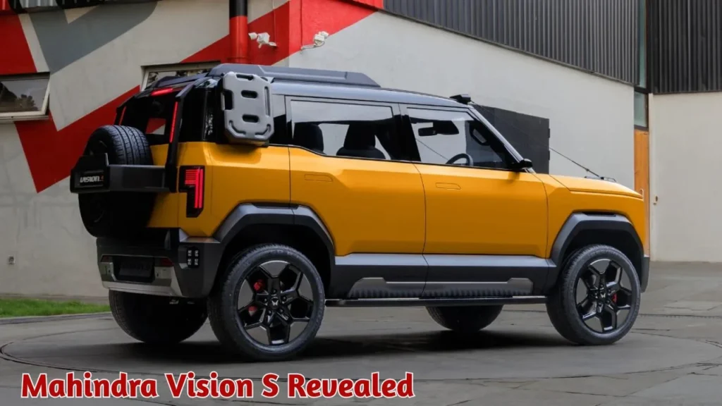 Mahindra Vision S Revealed