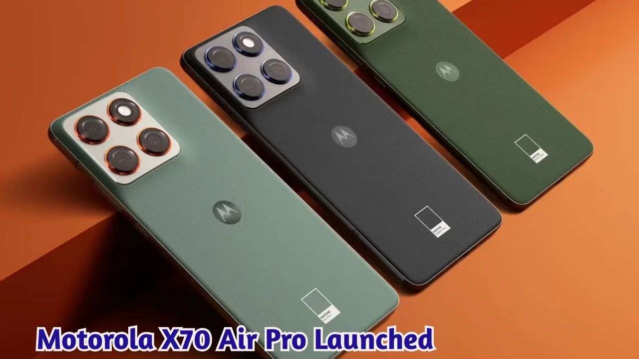 Motorola X70 Air Pro Launched