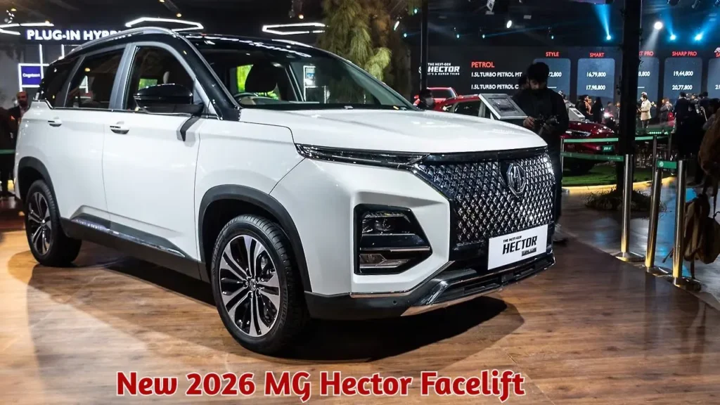 New 2026 MG Hector Facelift