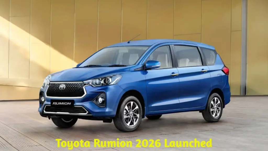 Toyota Rumion 2026 Launched