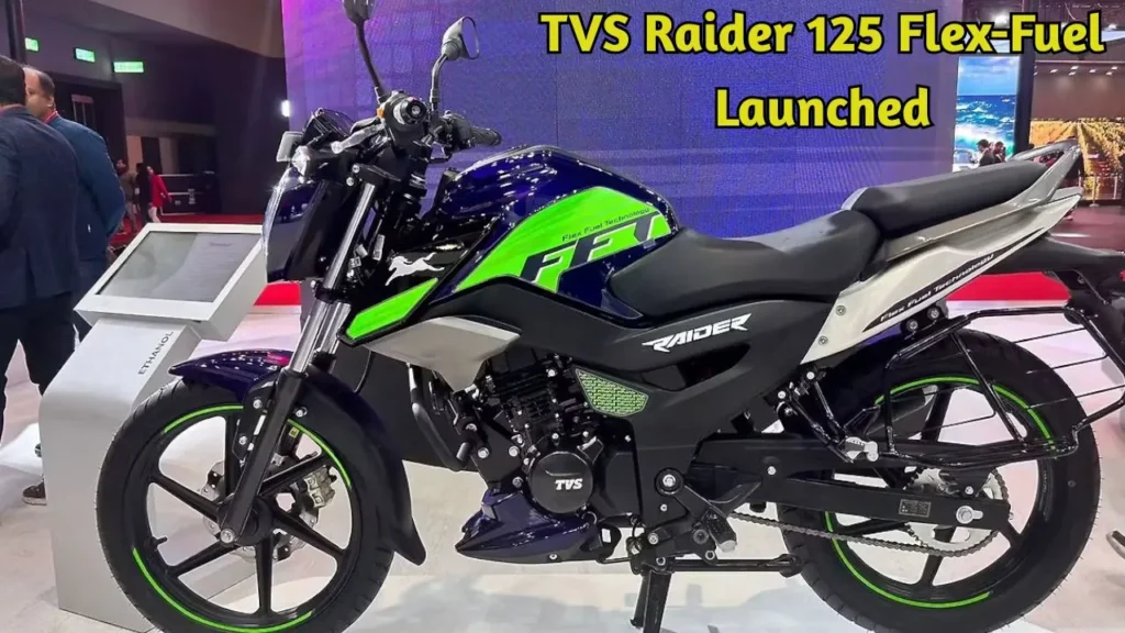 TVS Raider 125 Flex-Fuel Launched