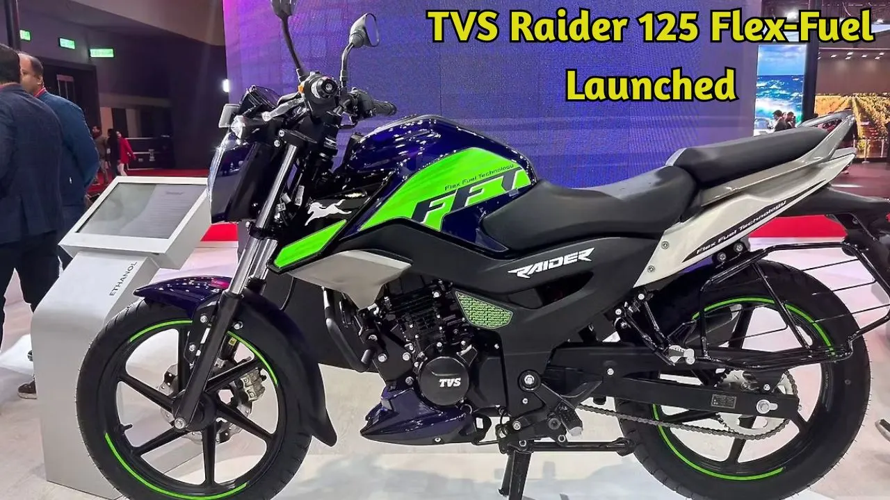 TVS Raider 125 Flex-Fuel Launched